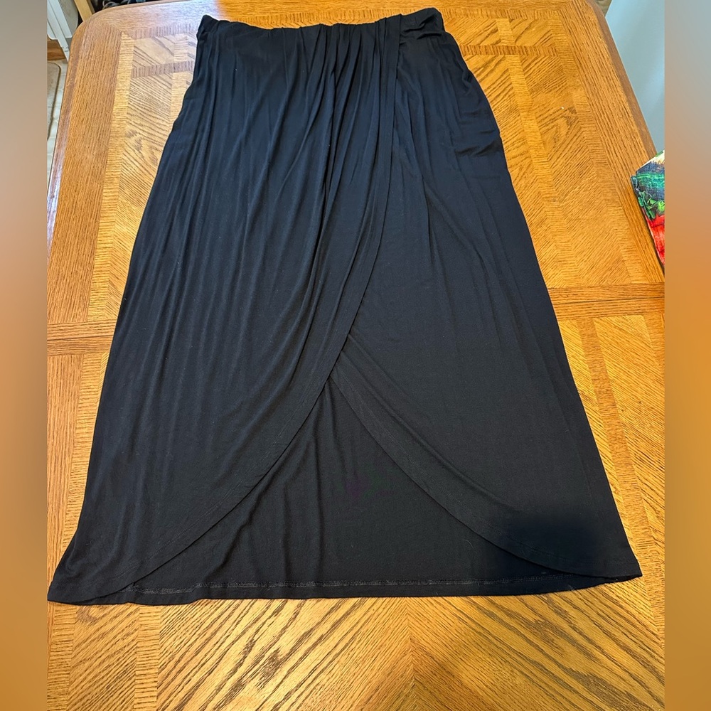 Apt. 9 Black Midi Skirt